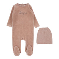 Velour Bonjour Footie Set