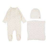 Cherry Print Layette Set