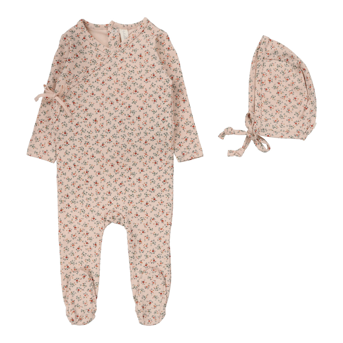 Bouqet Floral Footie Set