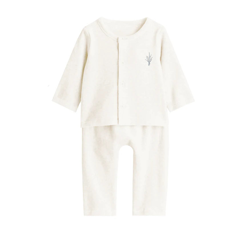 Velour Center Floral Lounge Set