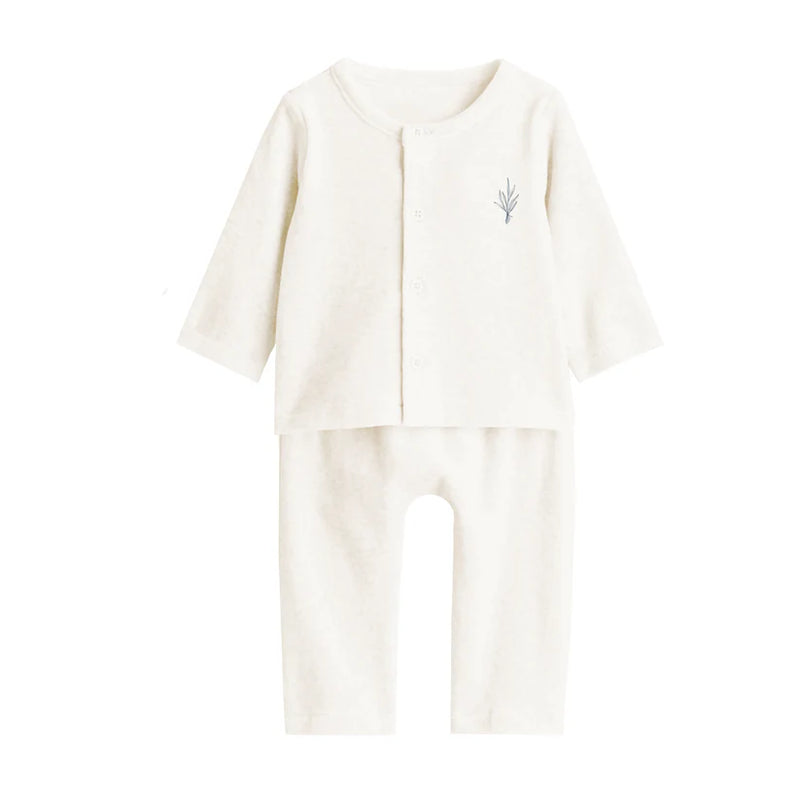 Velour Center Floral Lounge Set