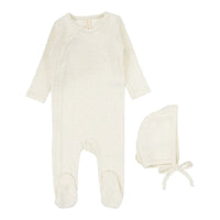 Speckled Footie Set