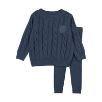 Chunky Cable Knit Toddler Set
